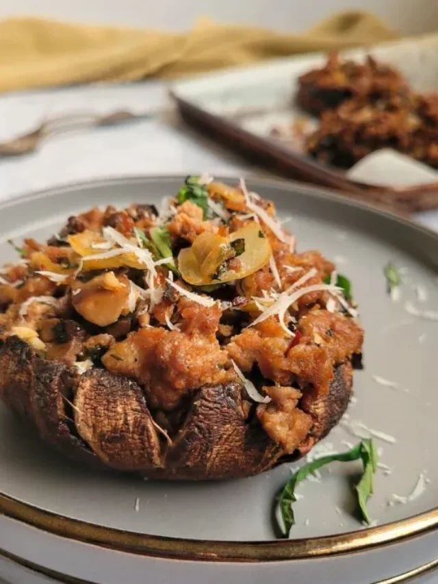 Sausage Stuffed Mushrooms Recipe