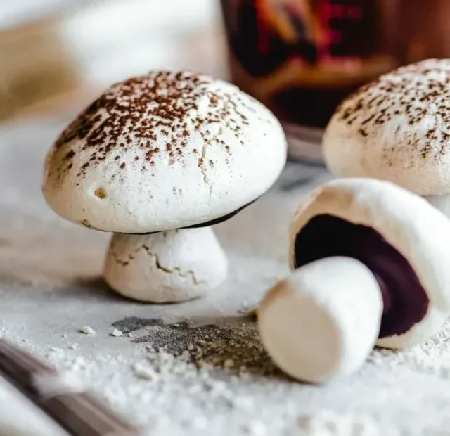 Meringue Mushrooms Recipe