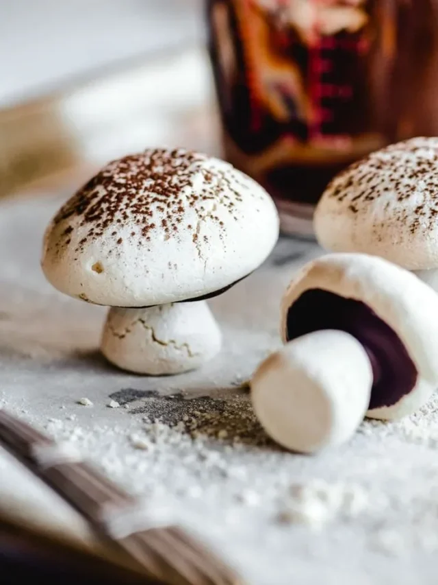 Meringue Mushrooms Recipe