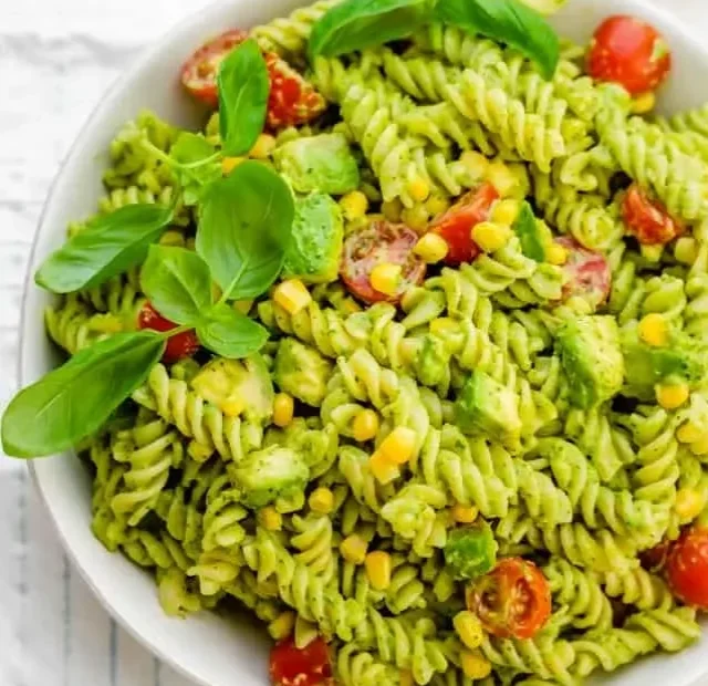 Creamy Avocado Pasta Salad