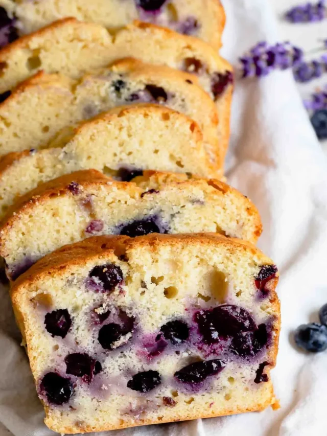 Easy Blueberry Bread Recipe