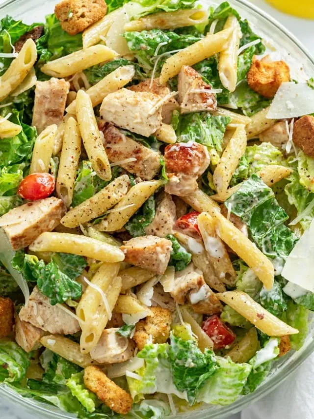 Caesar Pasta Salad Recipe