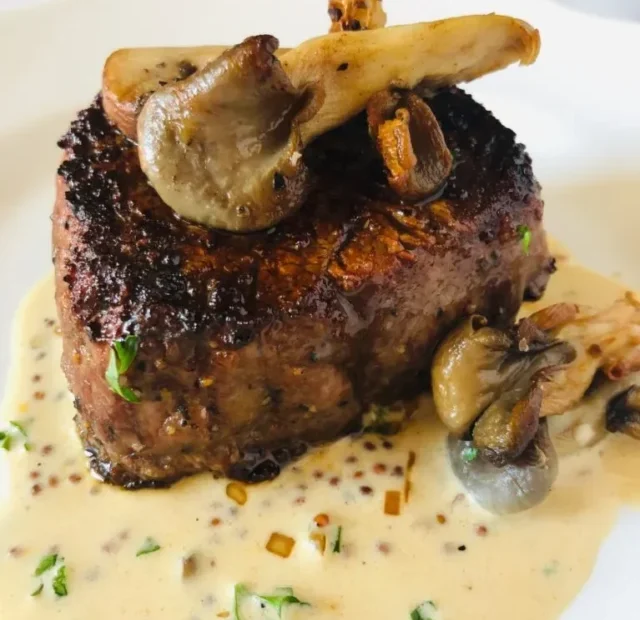 Filet Mignon Recipe in Mushroom Sauce