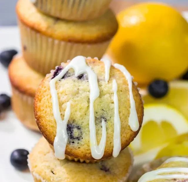 LEMON BLUEBERRY MUFFINS