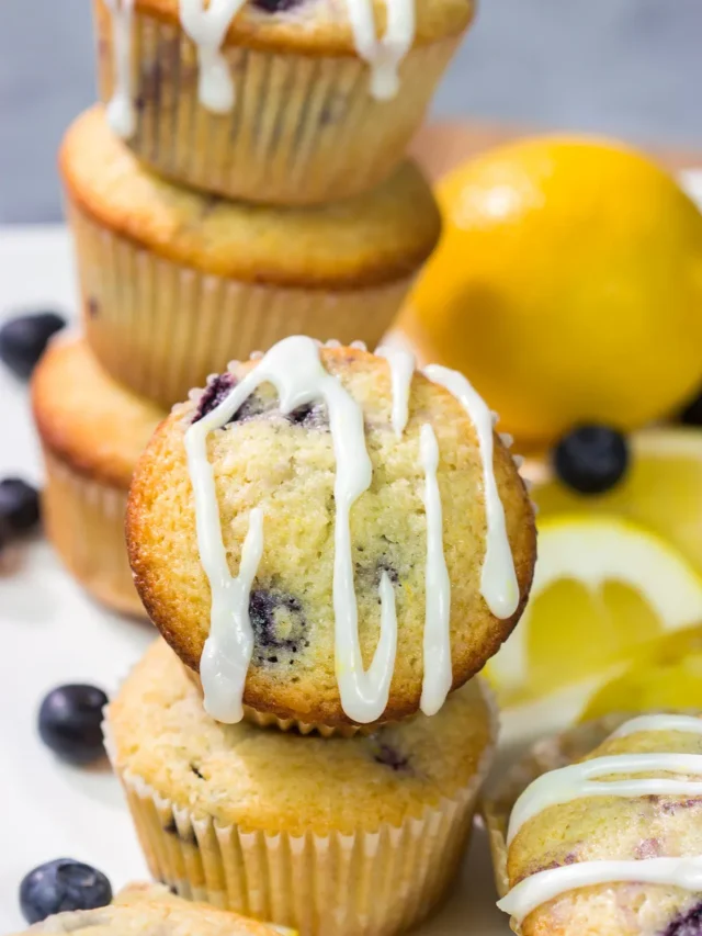 LEMON BLUEBERRY MUFFINS