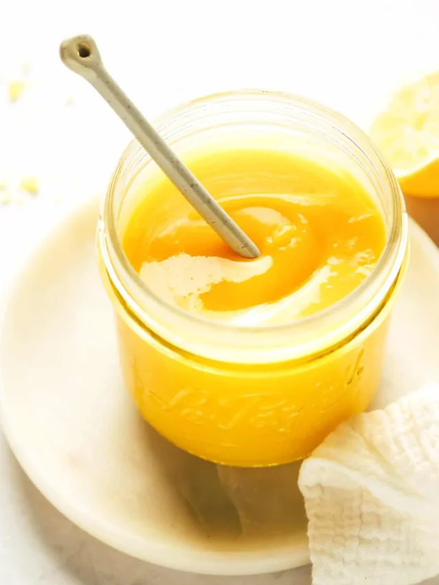 Easy Lemon Curd Recipe