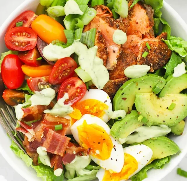 Salmon Cobb Salad Recipe