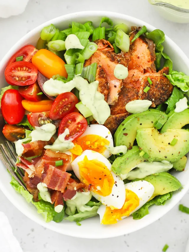 Salmon Cobb Salad Recipe