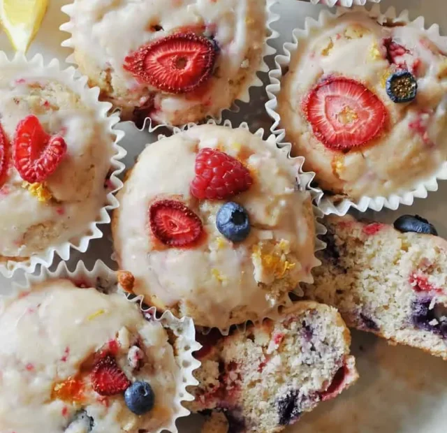 Mixed Berry Muffins