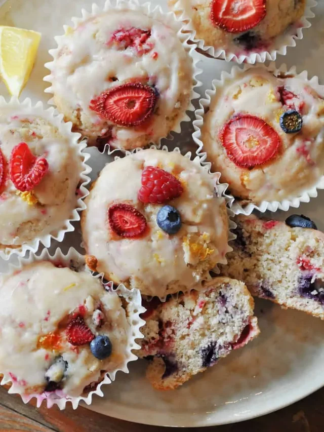 Mixed Berry Muffins