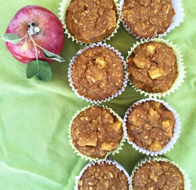 Apple Banana Muffins