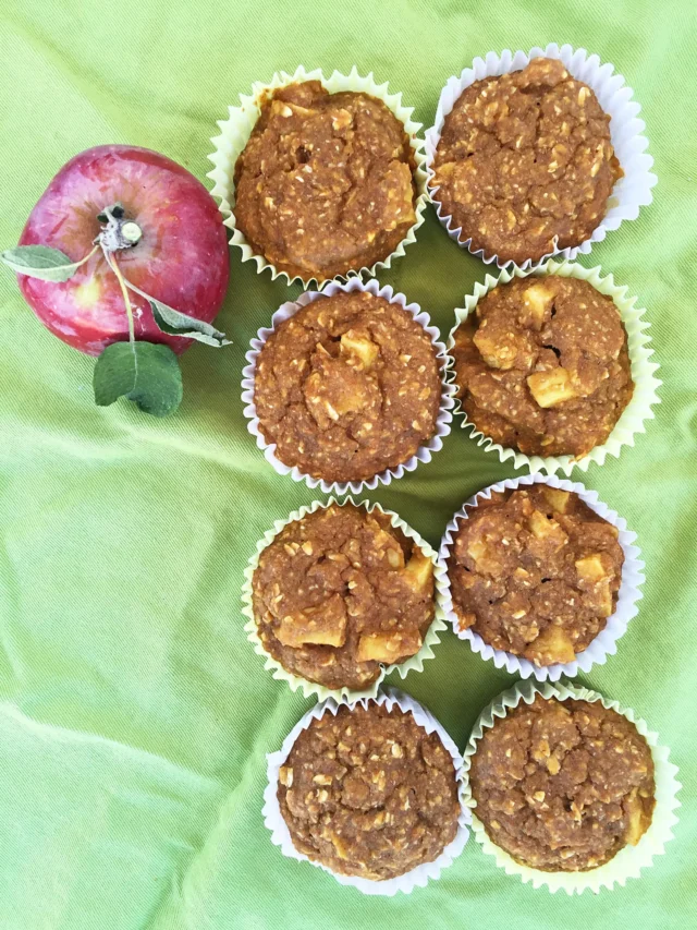 Apple Banana Muffins