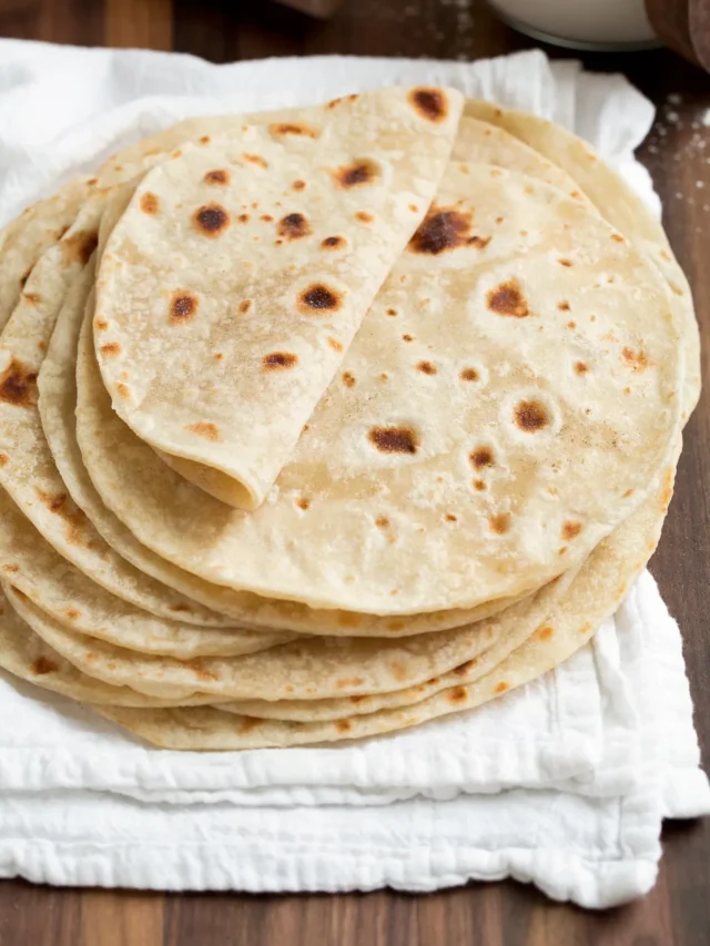 Soft Flour Tortillas Recipe