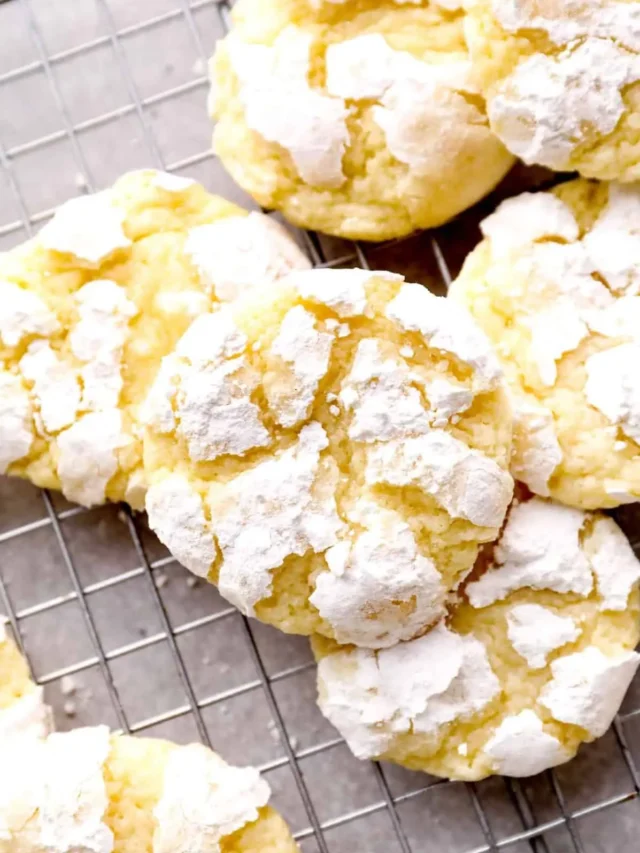 GOOEY BUTTER COOKIES RECIPE