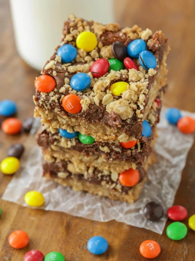 MONSTER COOKIE BARS