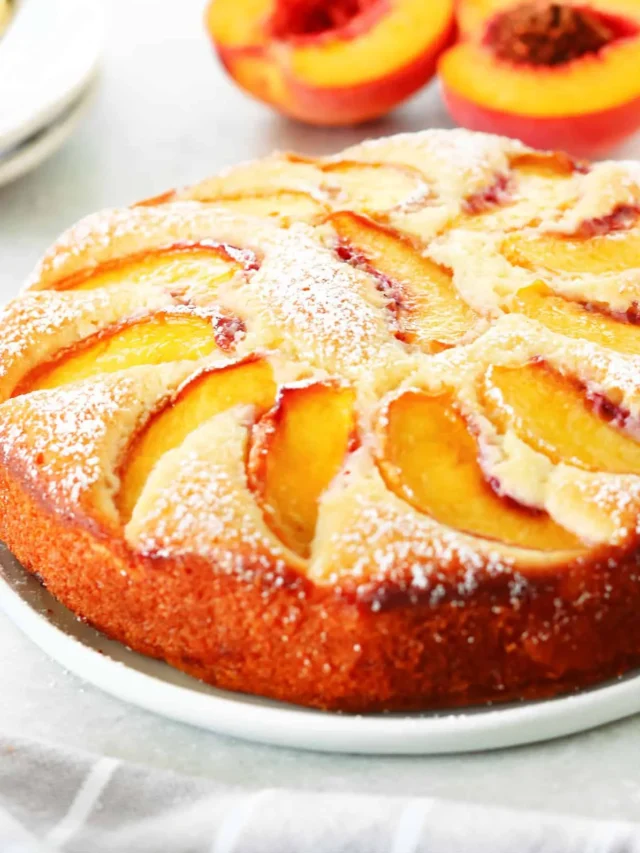 Peach Cake Recipe