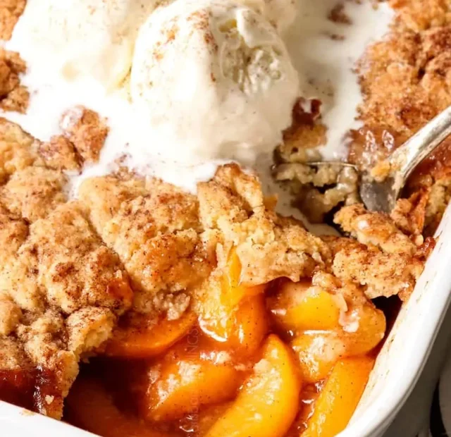 PEACH COBBLER