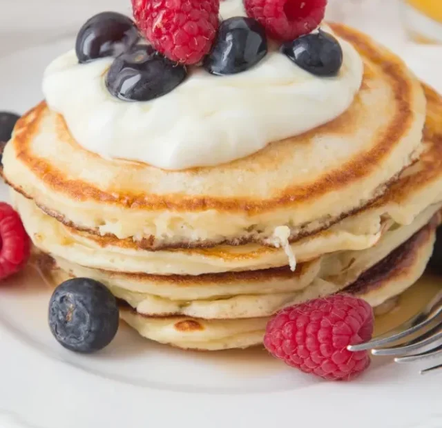 Greek Yogurt Pancakes Recipe