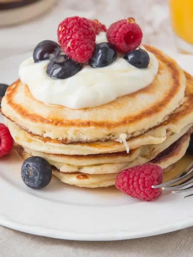 Greek Yogurt Pancakes Recipe