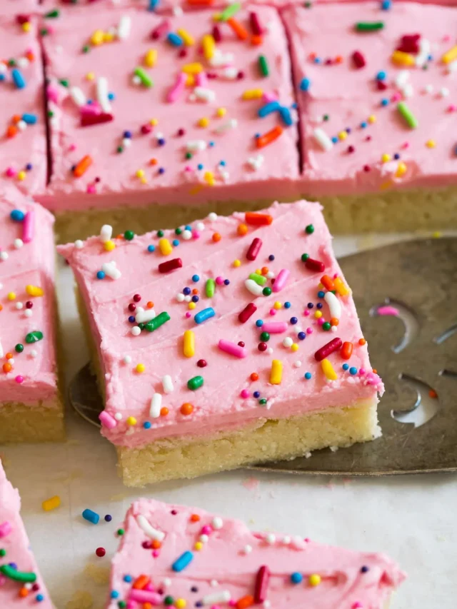 SUGAR COOKIE BARS