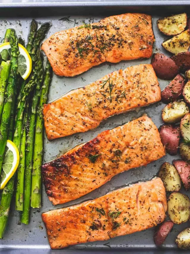 One-Pan Salmon Asparagus Recipe